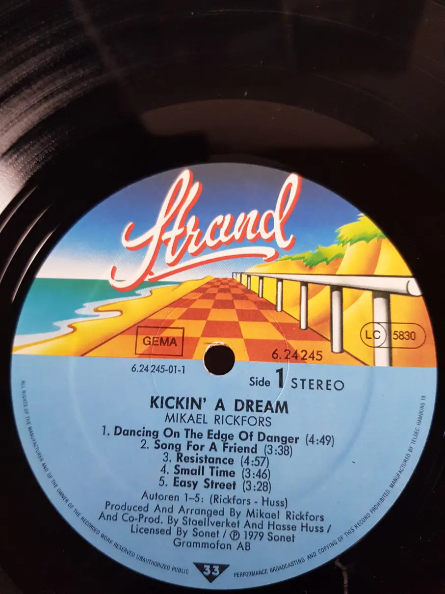 Mikael Rickfors – Kickin' A Dream