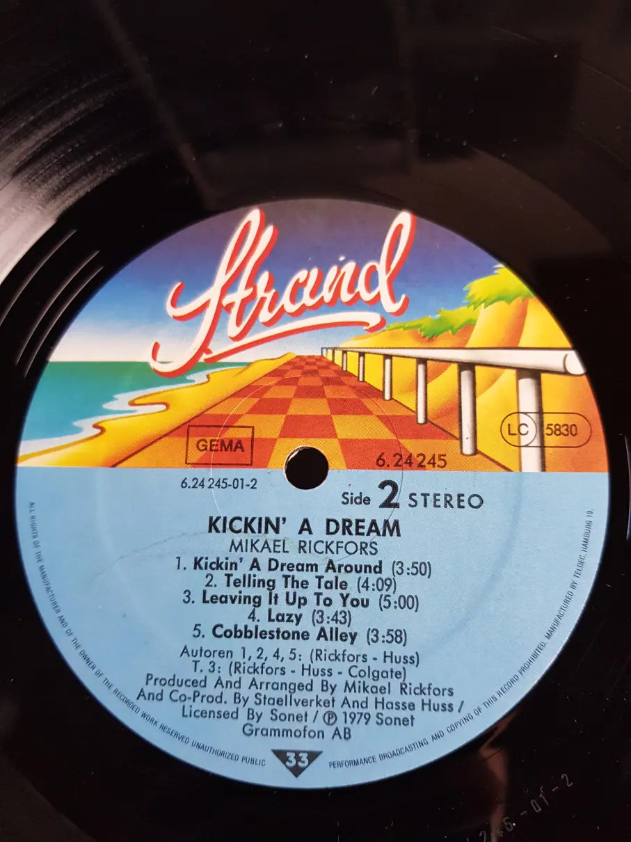 Mikael Rickfors – Kickin' A Dream