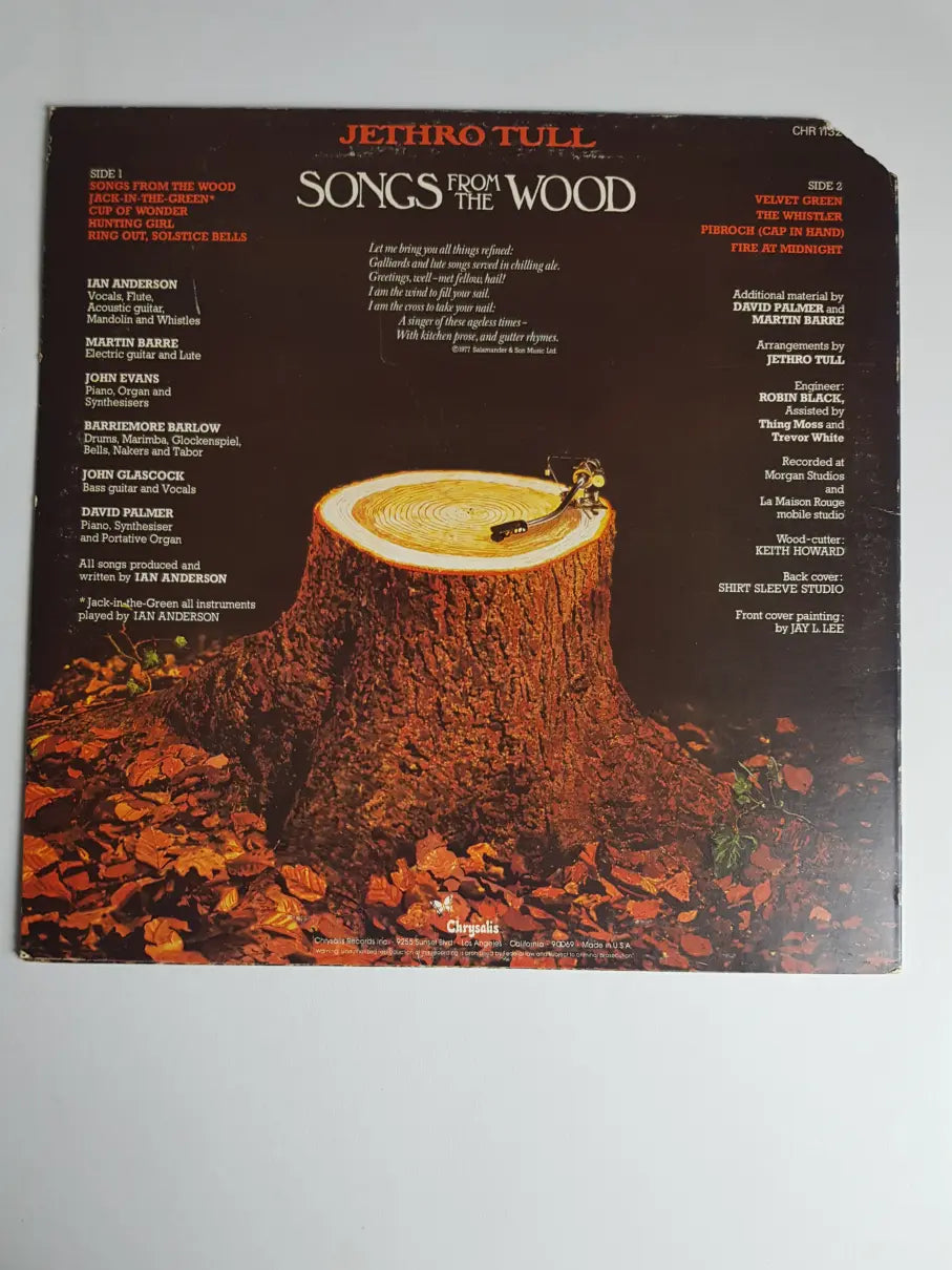 Jethro Tull – Songs From The Wood