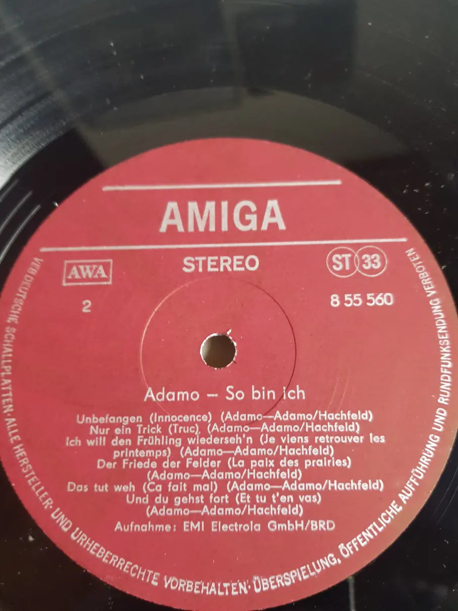 Adamo – So Bin Ich