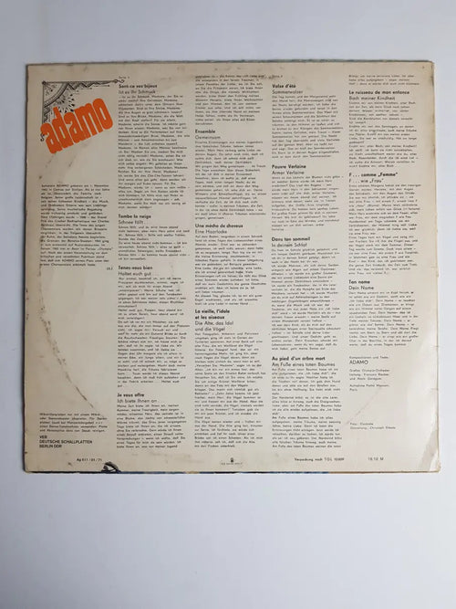 Adamo – Adamo (Amiga)