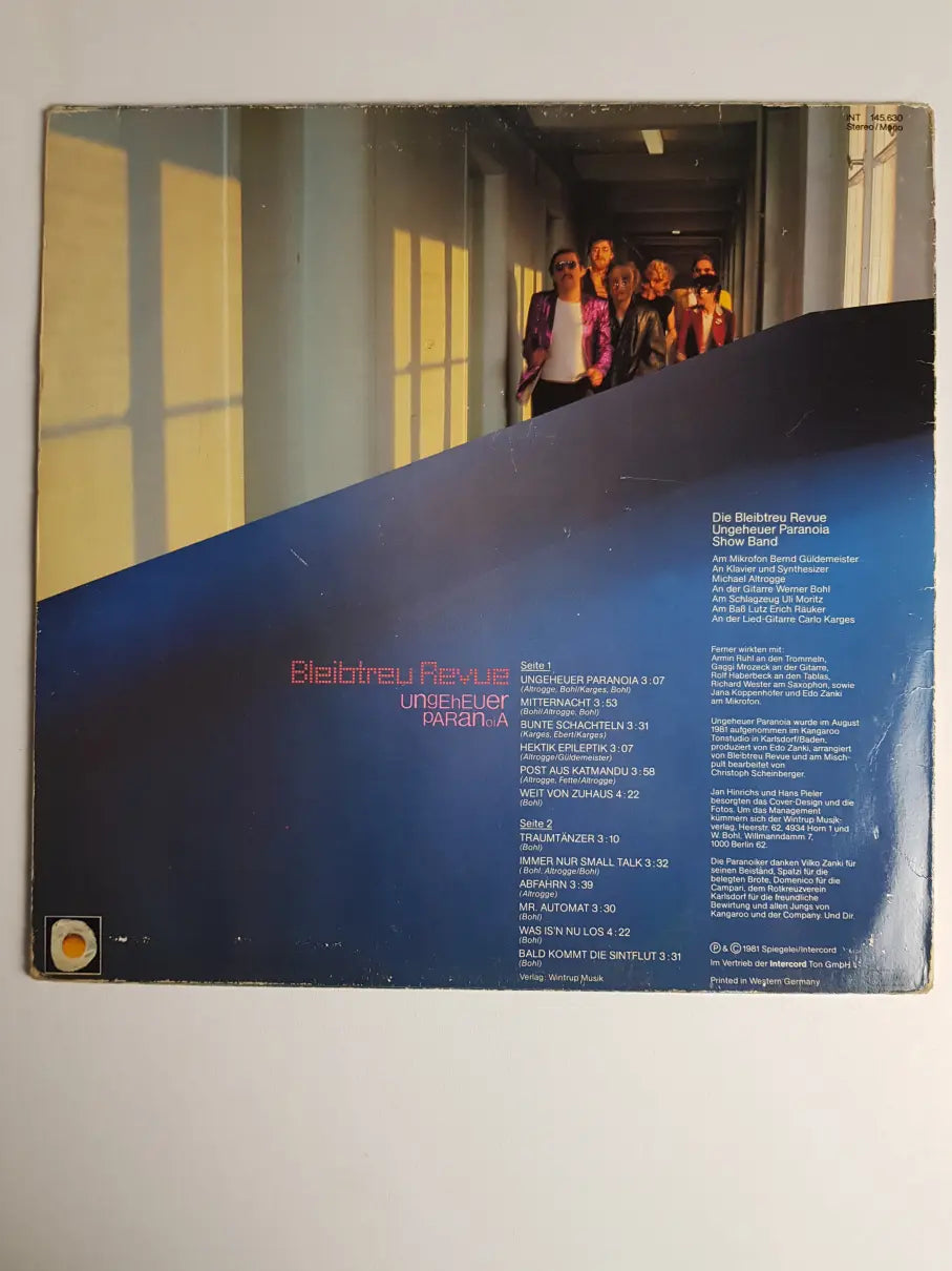 Bleibtreu Revue – Ungeheuer Paranoia