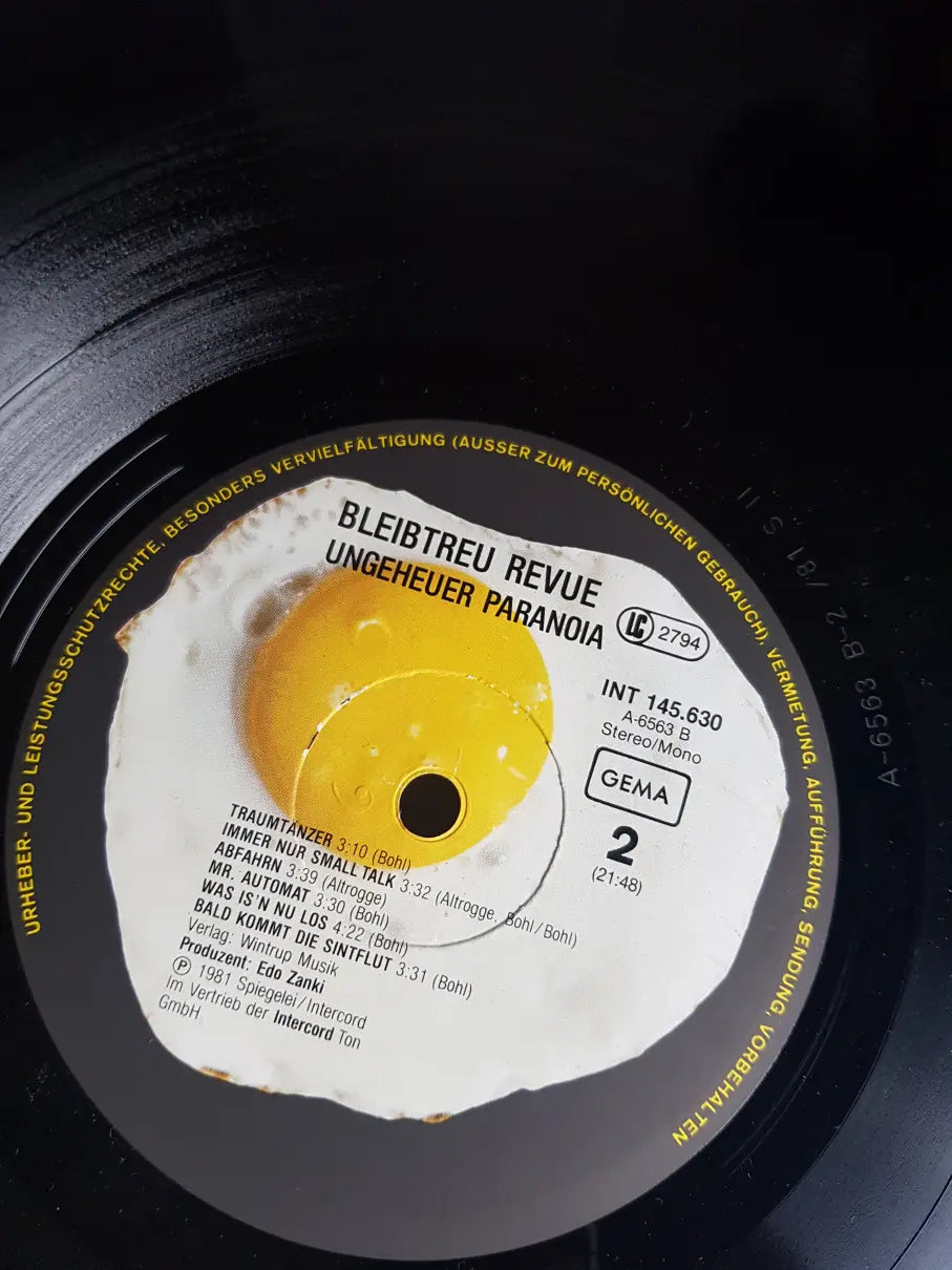 Bleibtreu Revue – Ungeheuer Paranoia