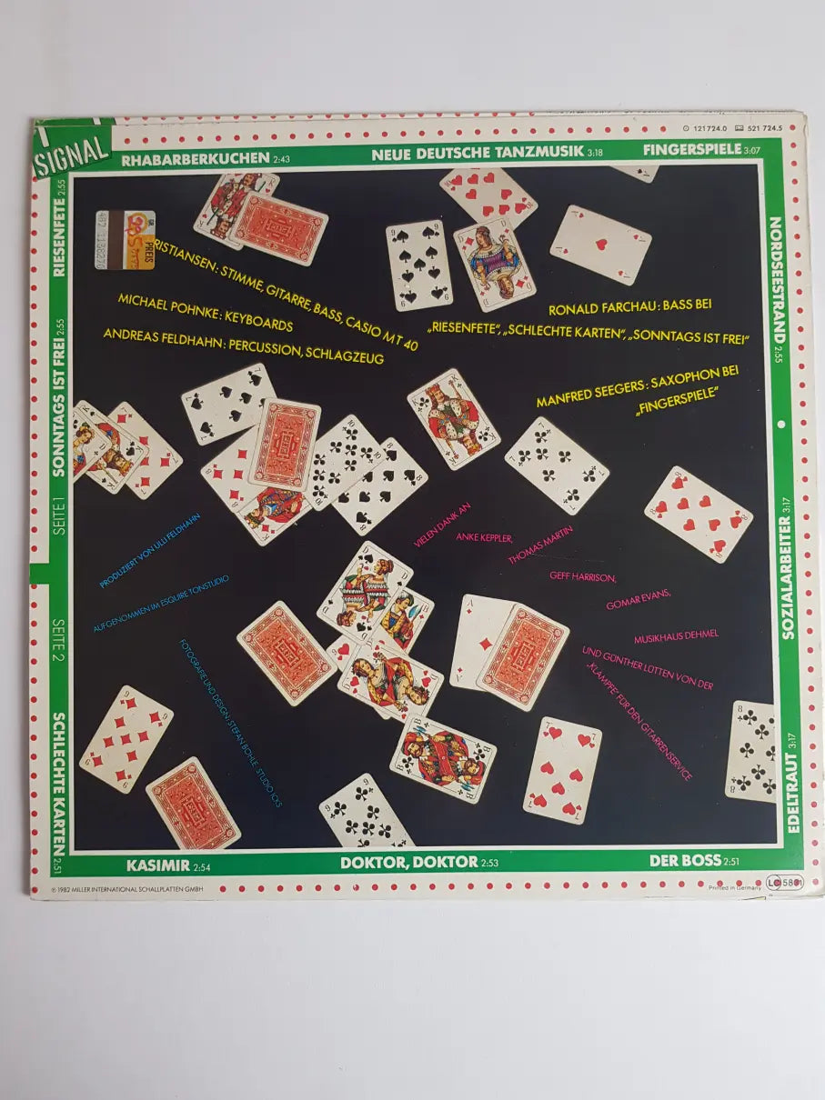 Müller, Meier, Schmidt & Co – Schlechte Karten