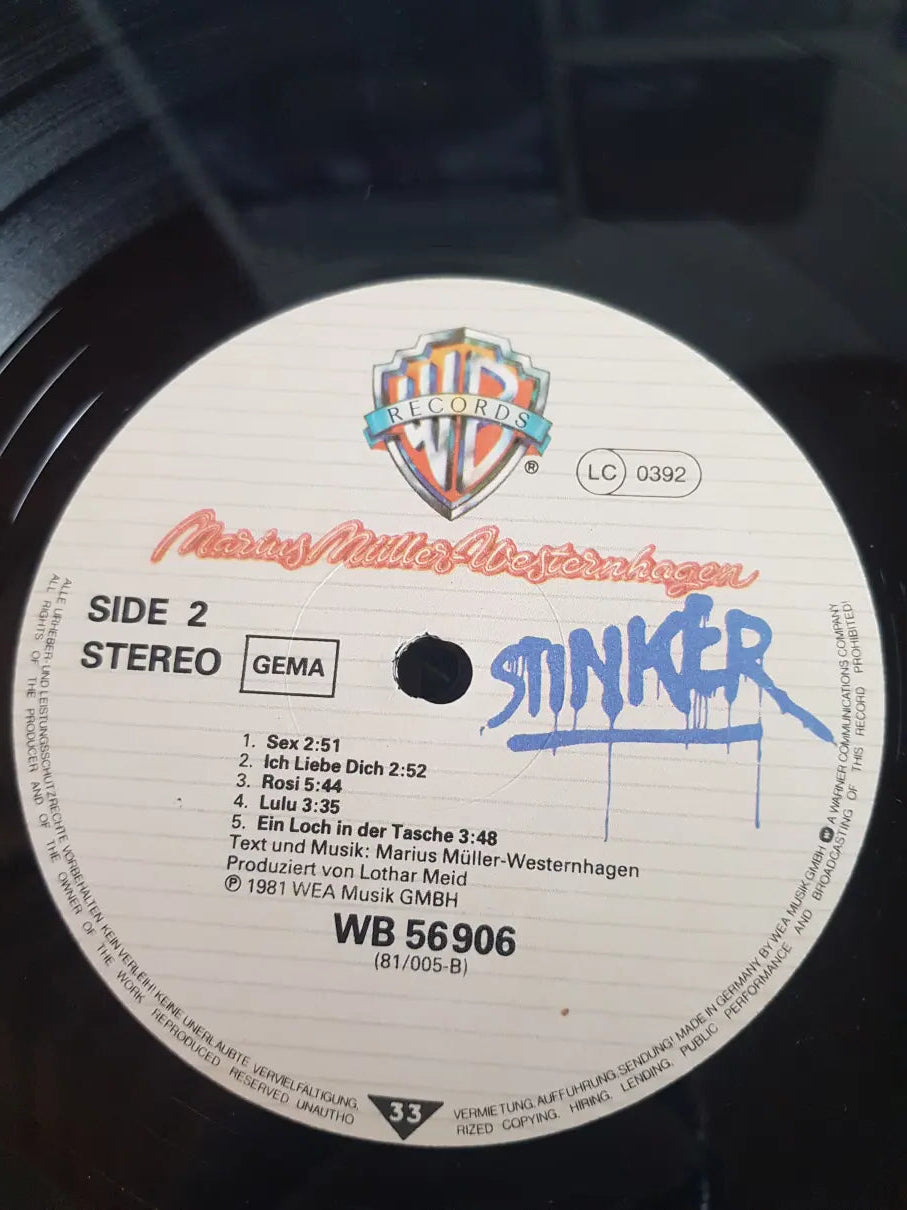 Marius Müller-Westernhagen – Stinker