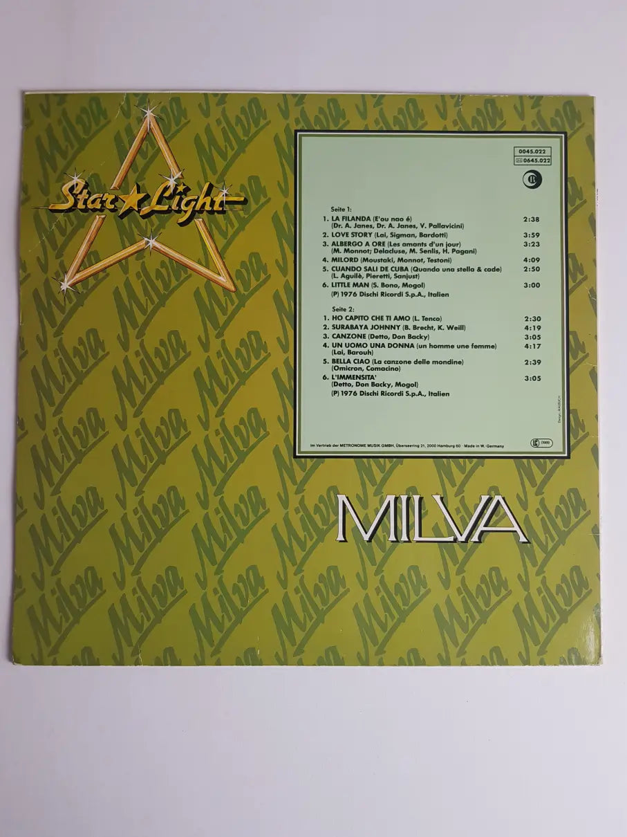 Milva – Starlight