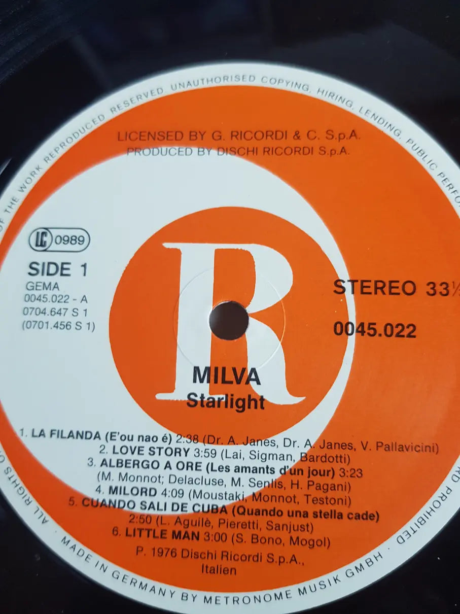 Milva – Starlight