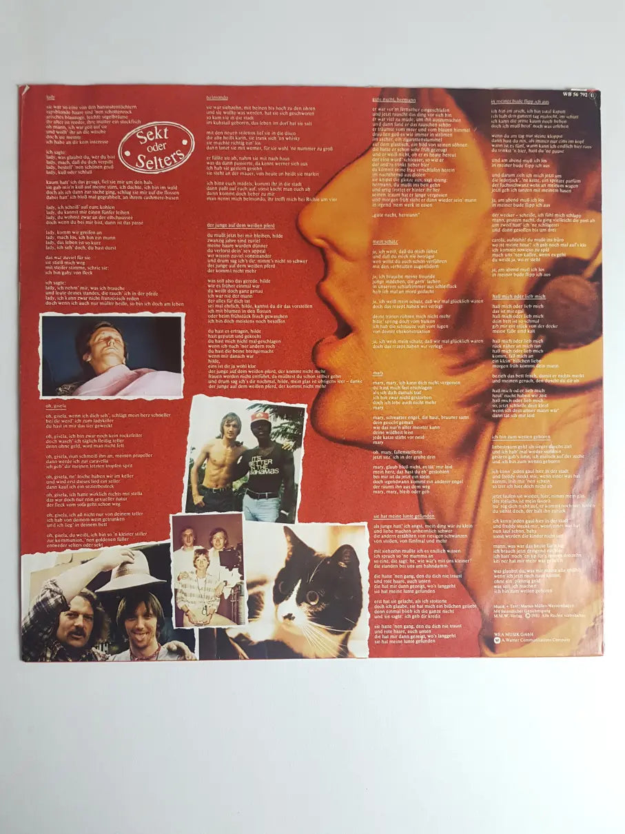 Marius Müller-Westernhagen – Sekt Oder Selters