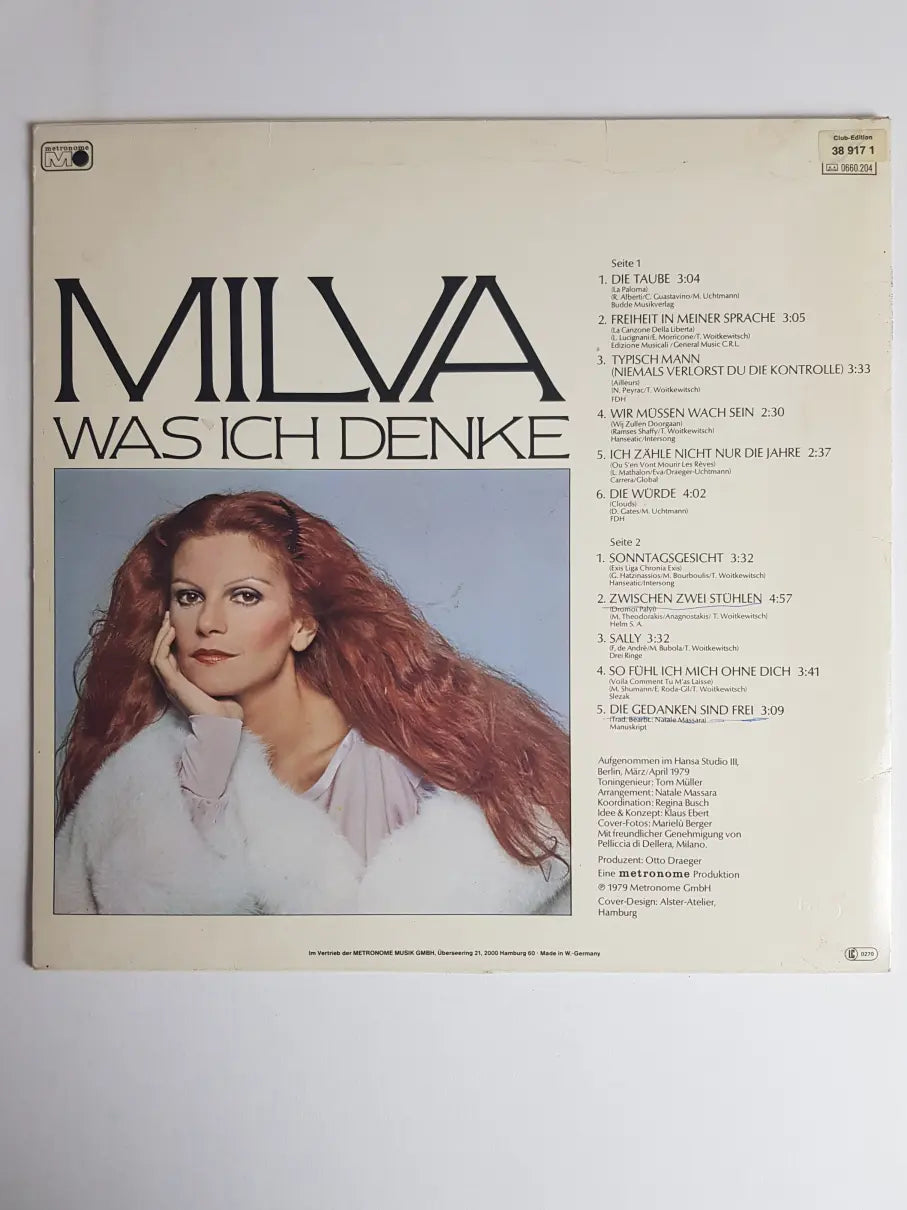 Milva – Was Ich Denke