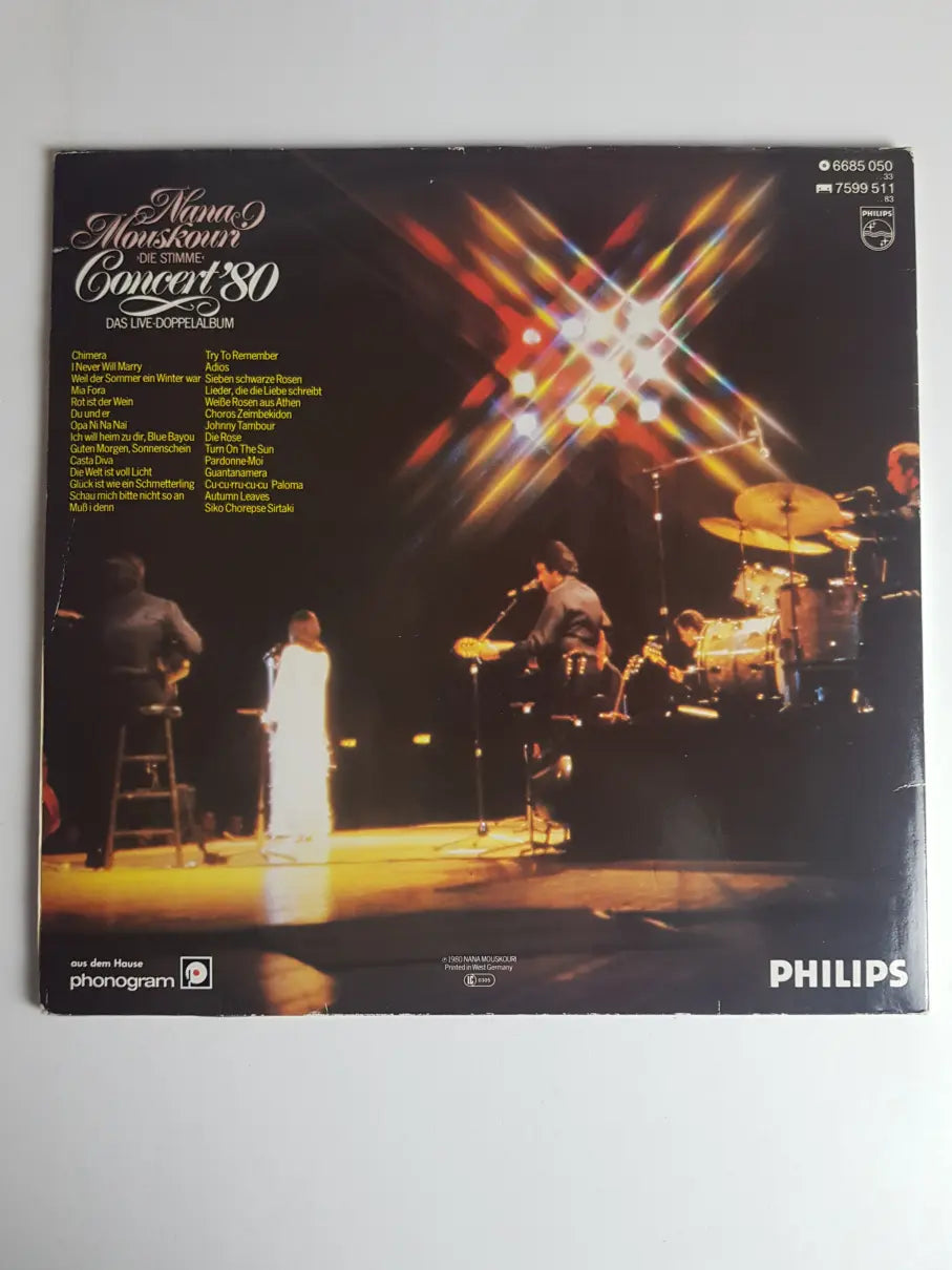 Nana Mouskouri – Concert '80 ›Die Stimme‹ (Das Live-Doppelalbum)