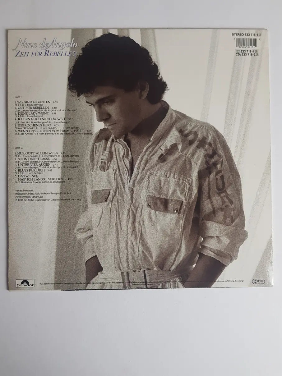 Nino De Angelo – Zeit Für Rebellen