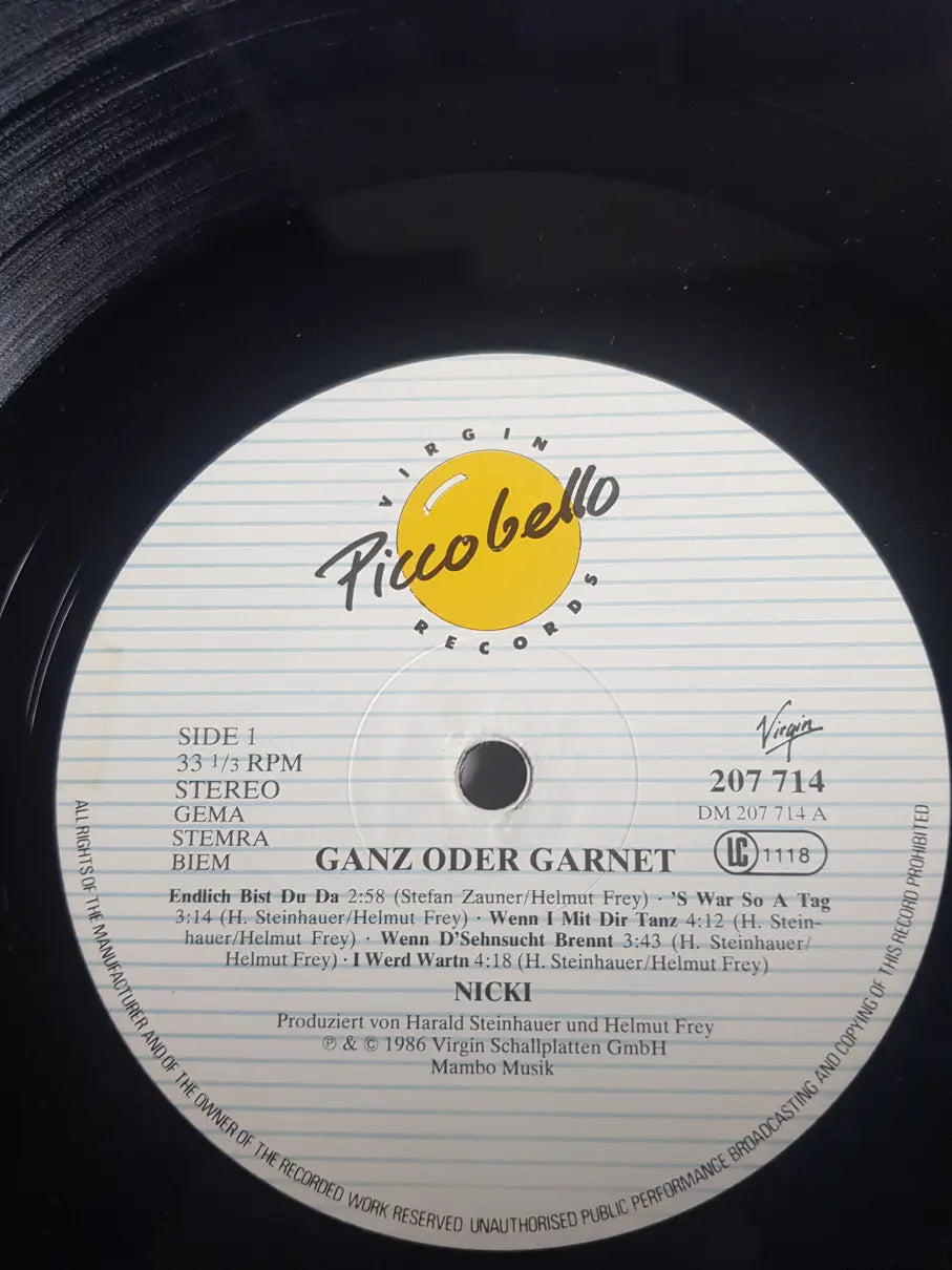 Nicki – Ganz Oder Gar Net