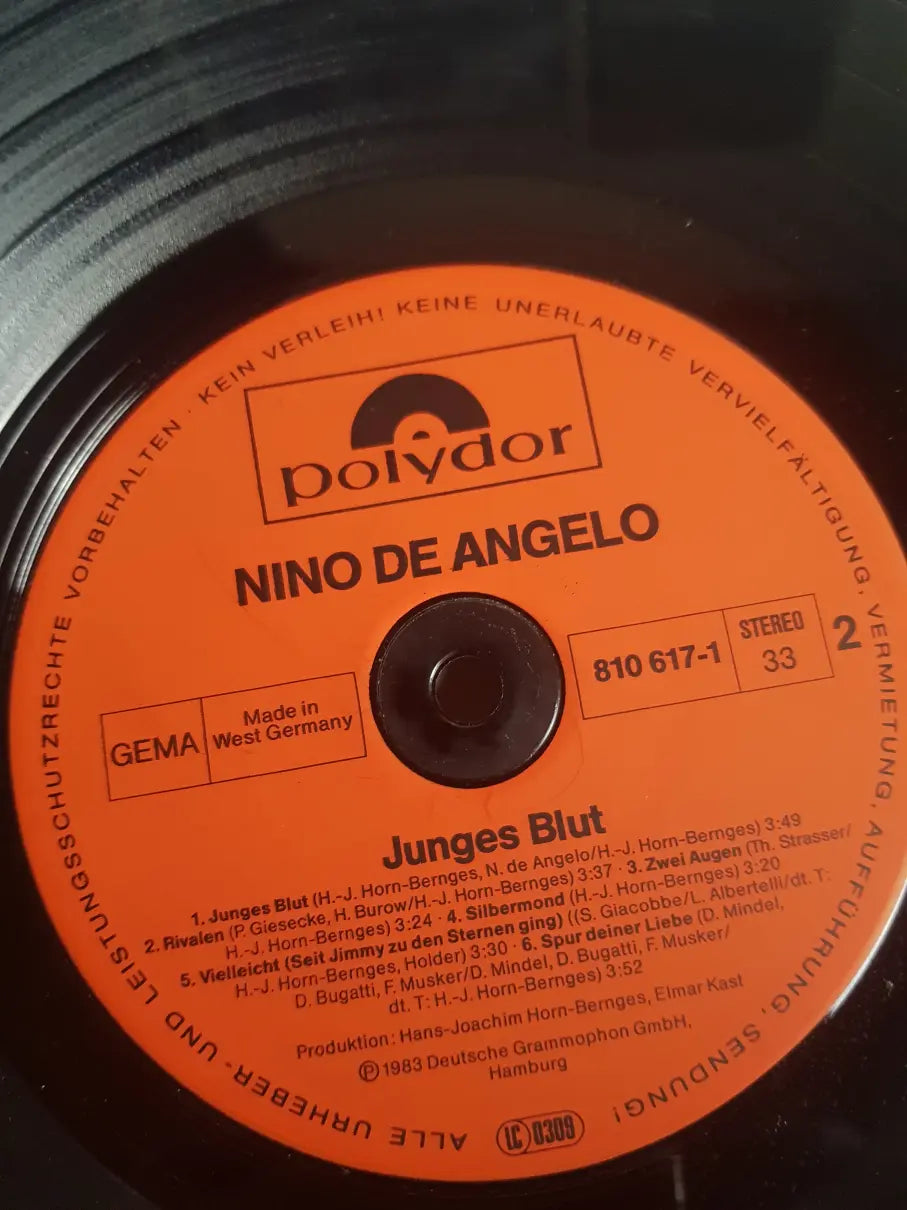 Nino de Angelo – Junges Blut