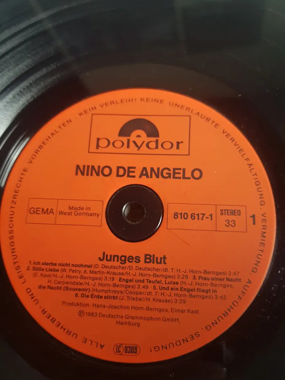 Nino de Angelo – Junges Blut
