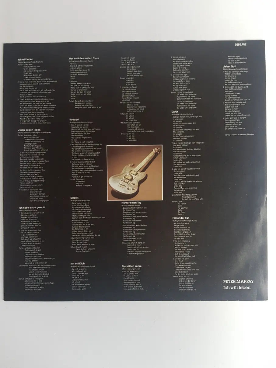 Peter Maffay – Ich Will Leben