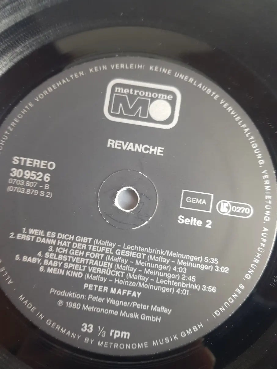 Peter Maffay – Revanche