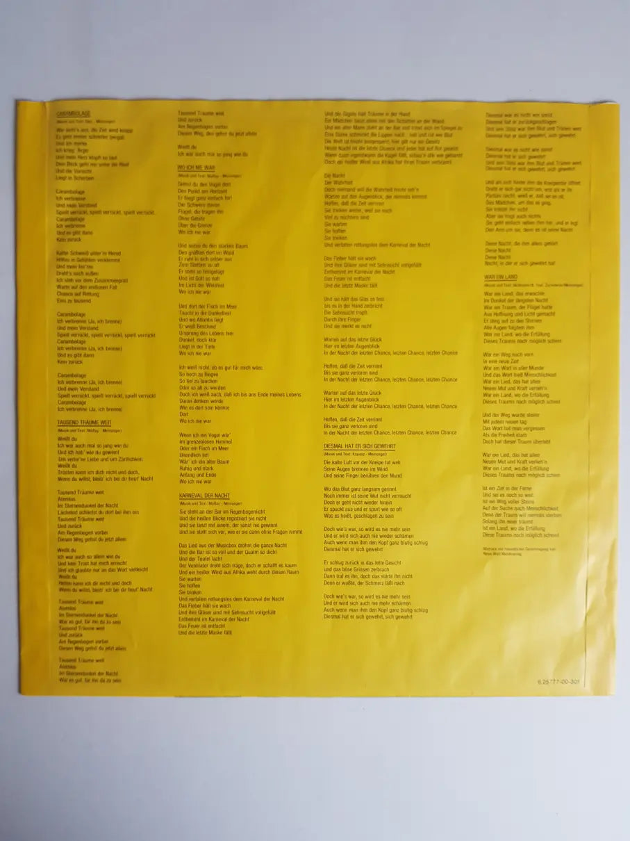 Peter Maffay – Carambolage