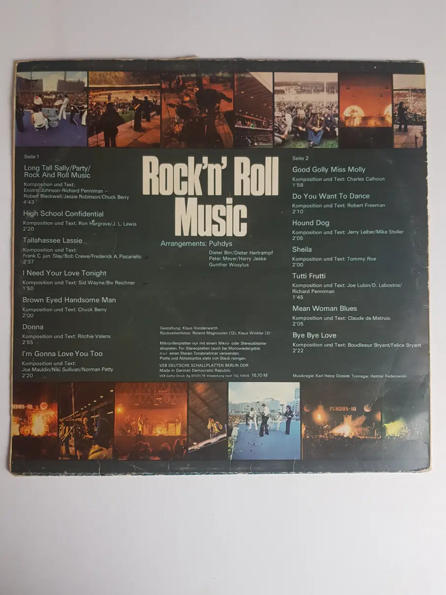 Puhdys – Rock'N' Roll Music