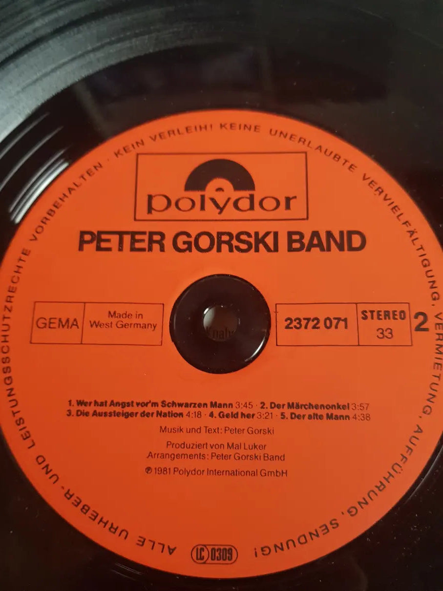 Peter Gorski Band – Peter Gorski Band