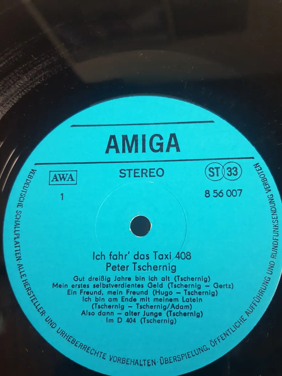 Peter Tschernig – Ich Fahr' Das Taxi 408