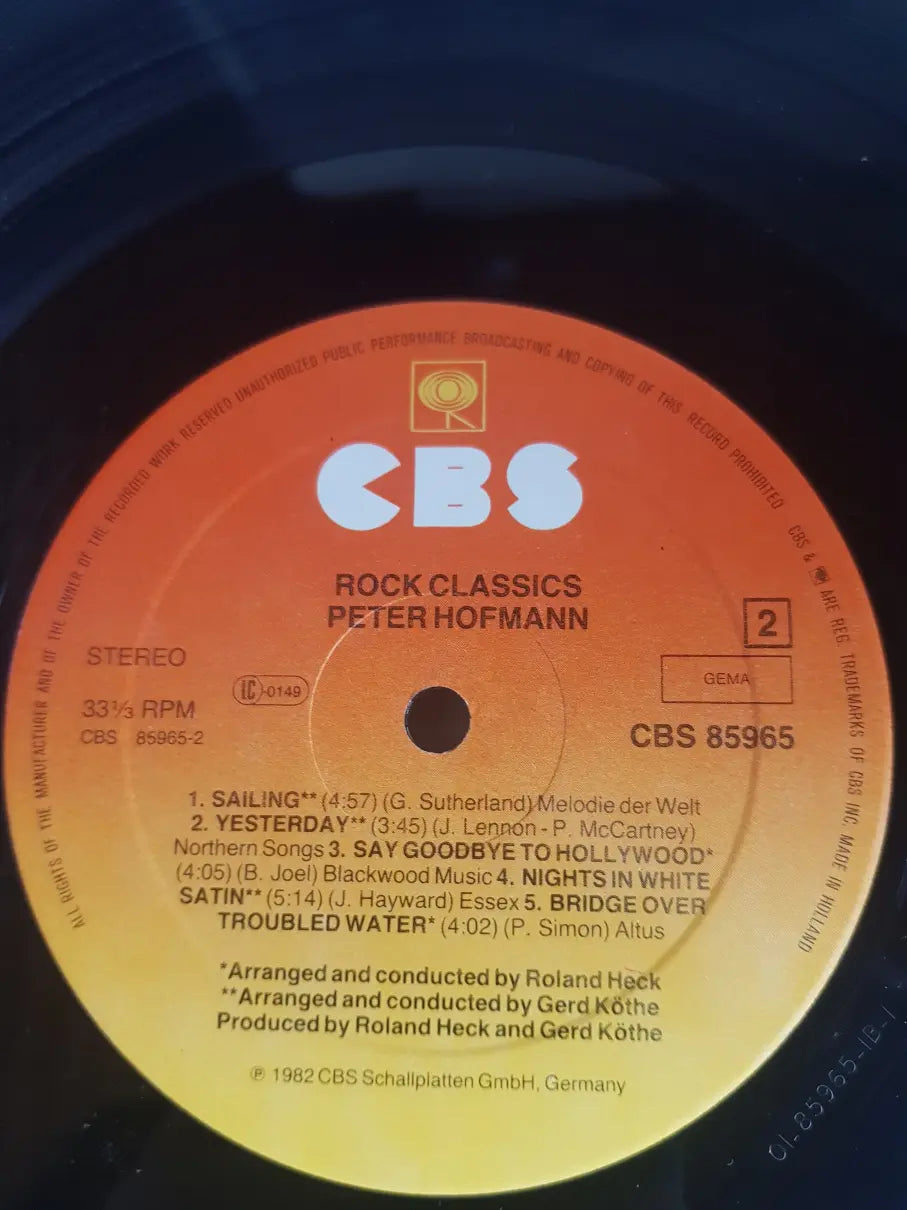 Peter Hofmann – Rock Classics