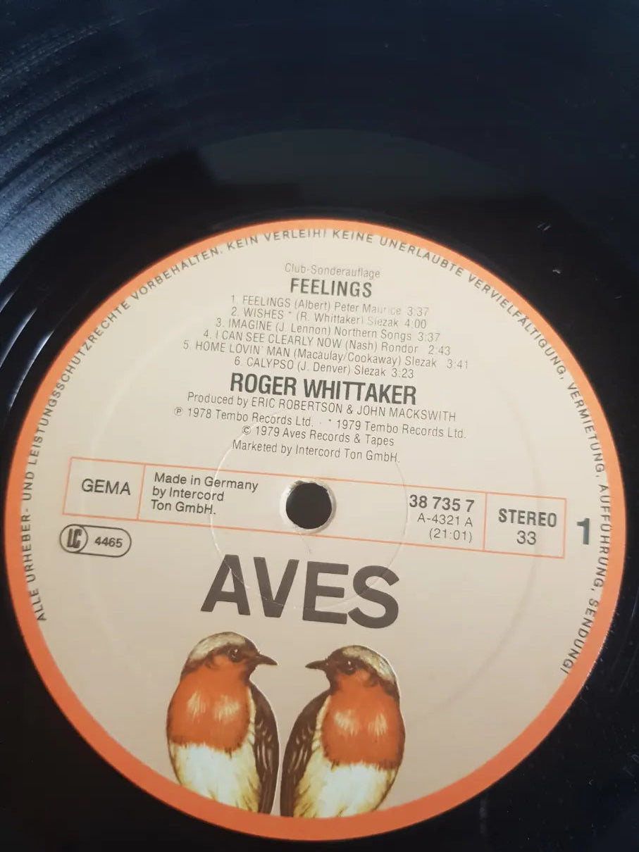 Roger Whittaker – Feelings