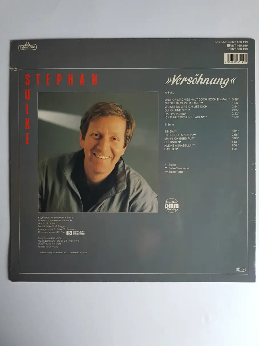 Stephan Sulke – Versöhnung