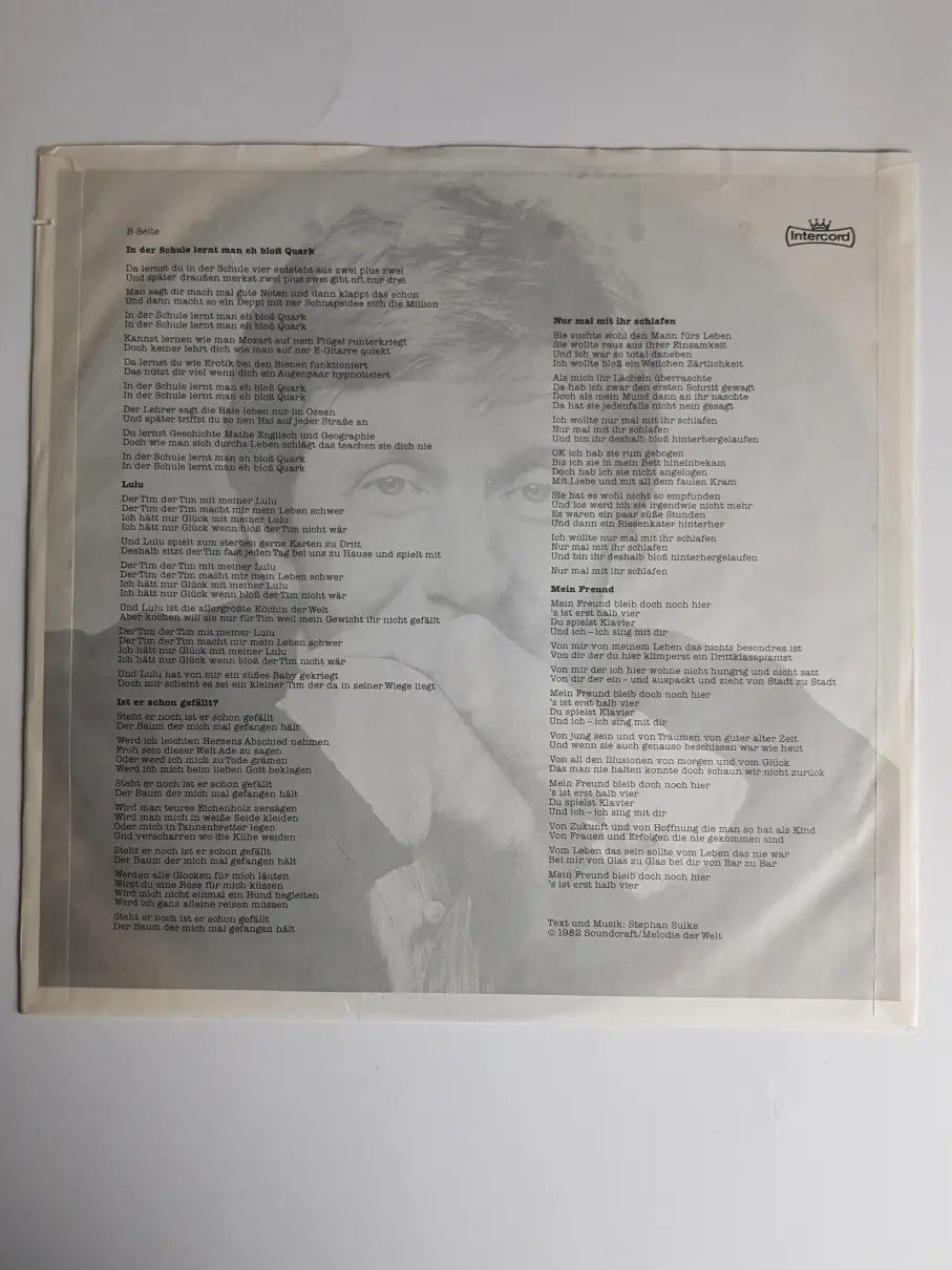 Stephan Sulke – Stephan Sulke 7 - Kekse