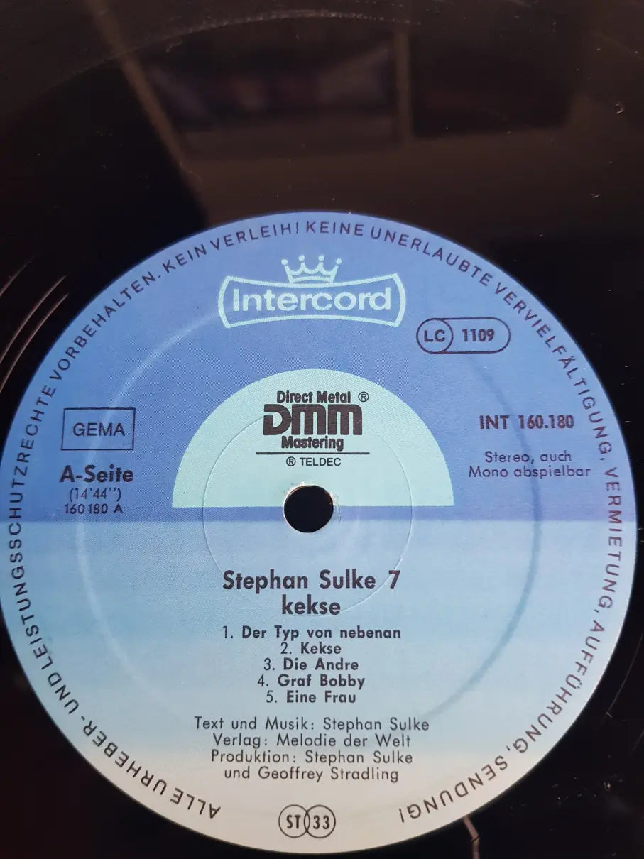 Stephan Sulke – Stephan Sulke 7 - Kekse