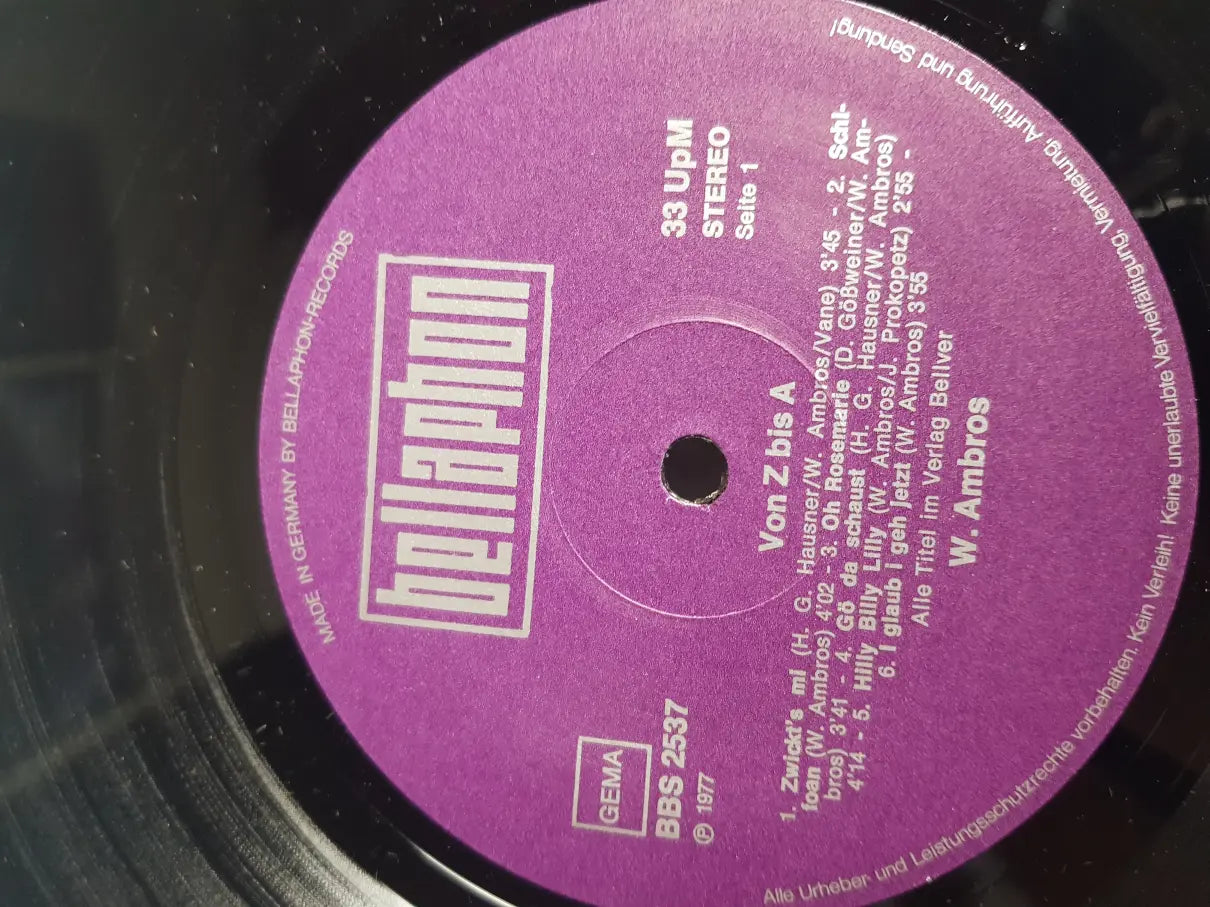 W. Ambros – Von Z-A