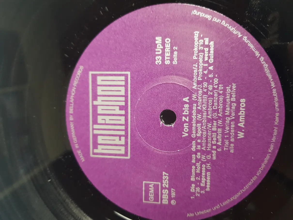 W. Ambros – Von Z-A