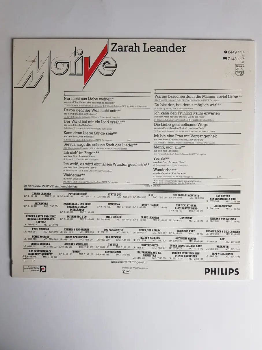 Zarah Leander – Zarah Leander