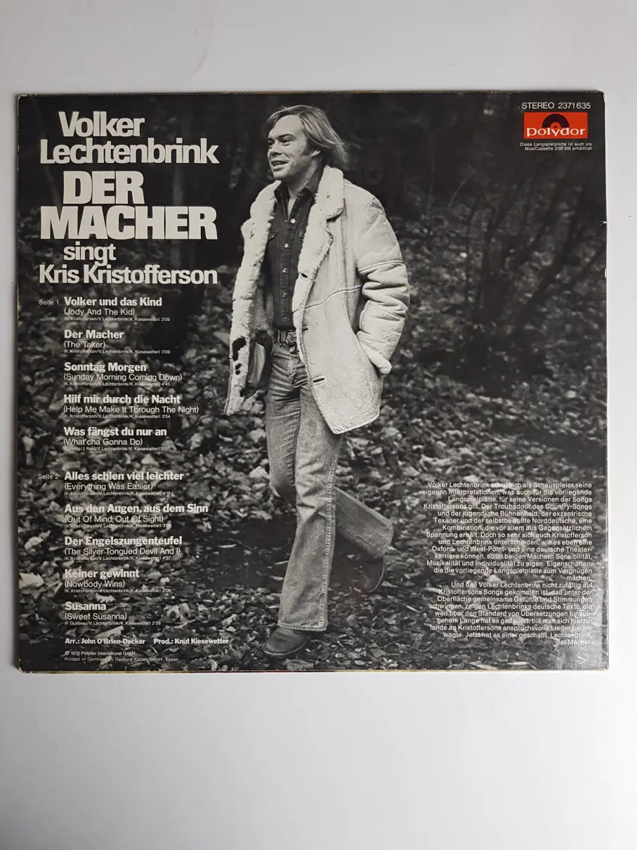 Volker Lechtenbrink – Der Macher