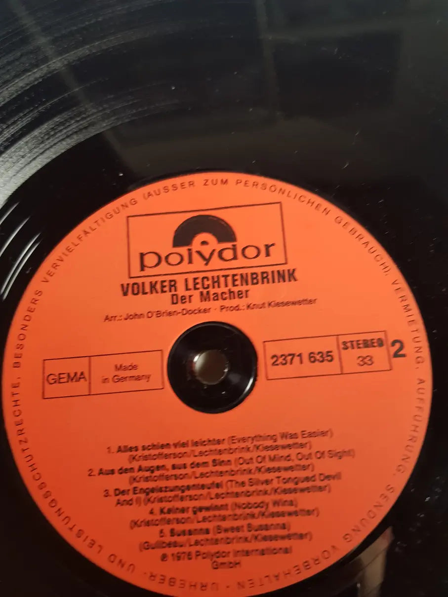 Volker Lechtenbrink – Der Macher