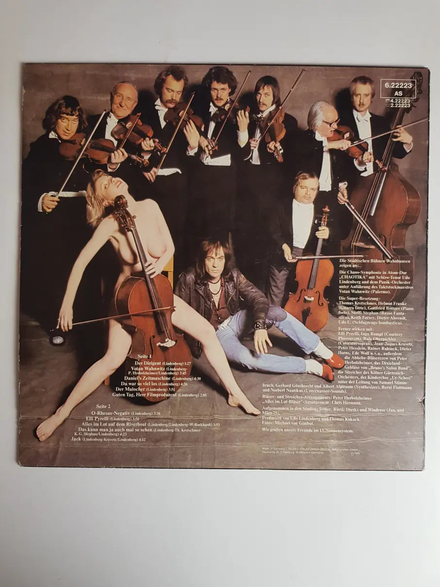 Udo Lindenberg & Das Panik-Orchester – Votan Wahnwitz