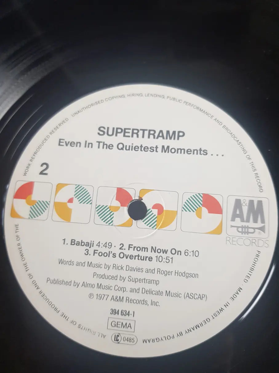 Supertramp – Even In The Quietest Moments...