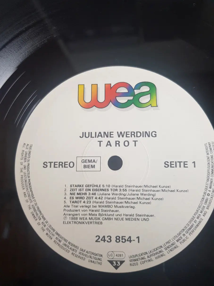 Juliane Werding – Tarot