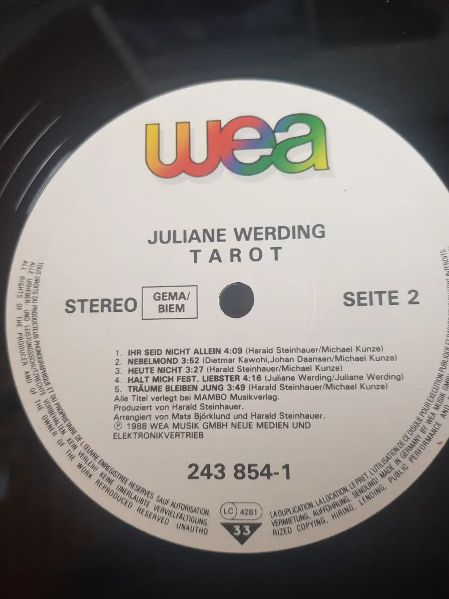 Juliane Werding – Tarot