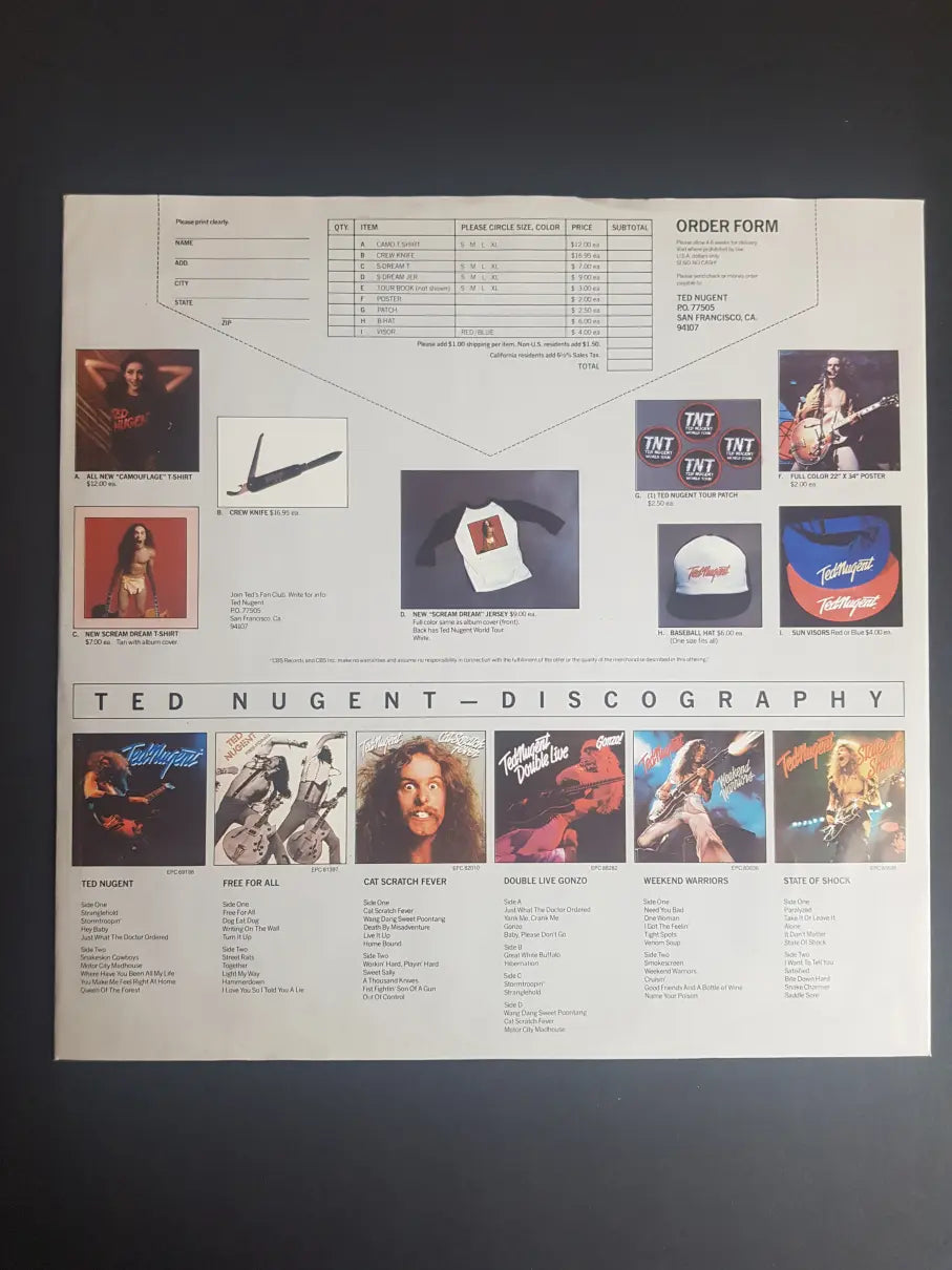 Ted Nugent – Scream Dream