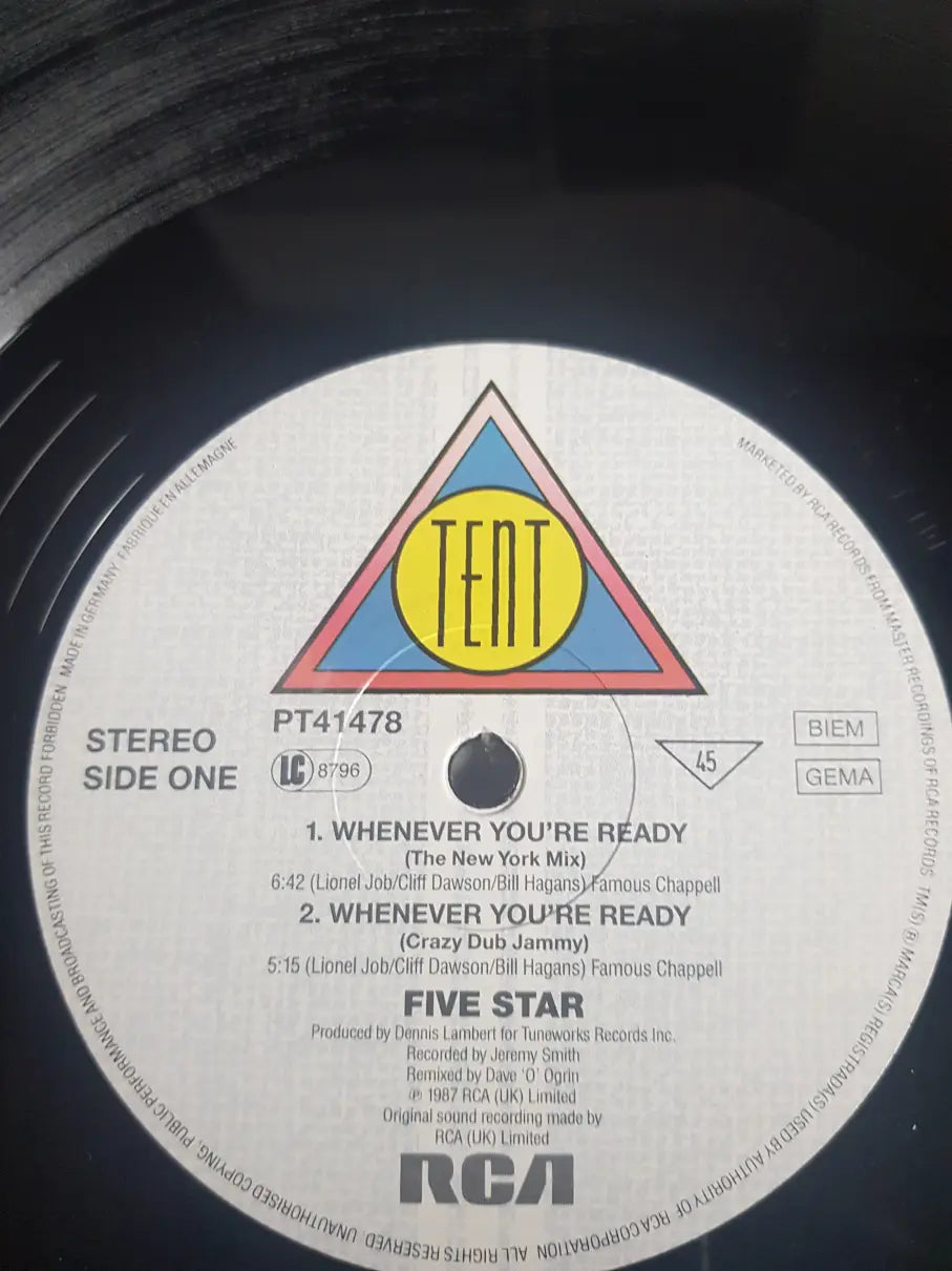 5 Star – Whenever You're Ready (The New York Mix)