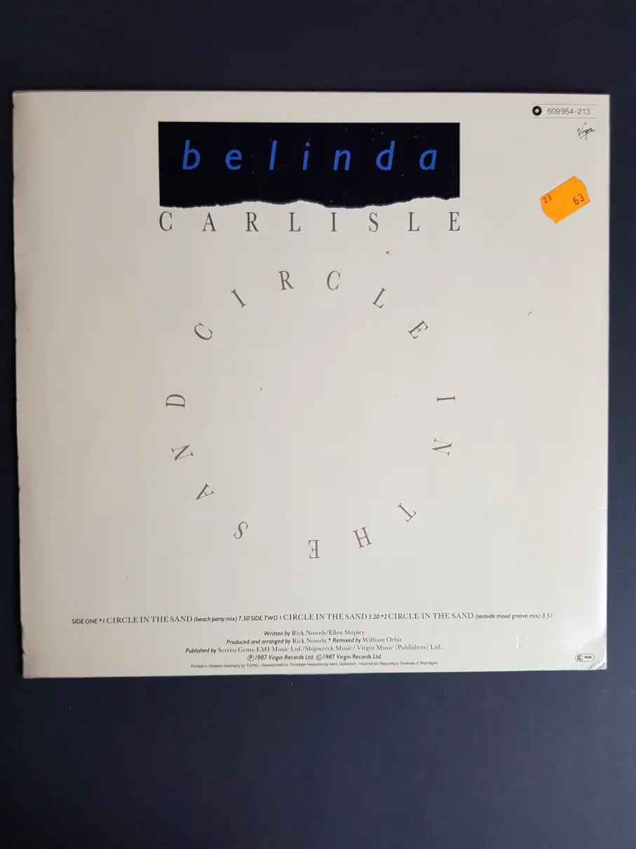 Belinda Carlisle – Circle In The Sand