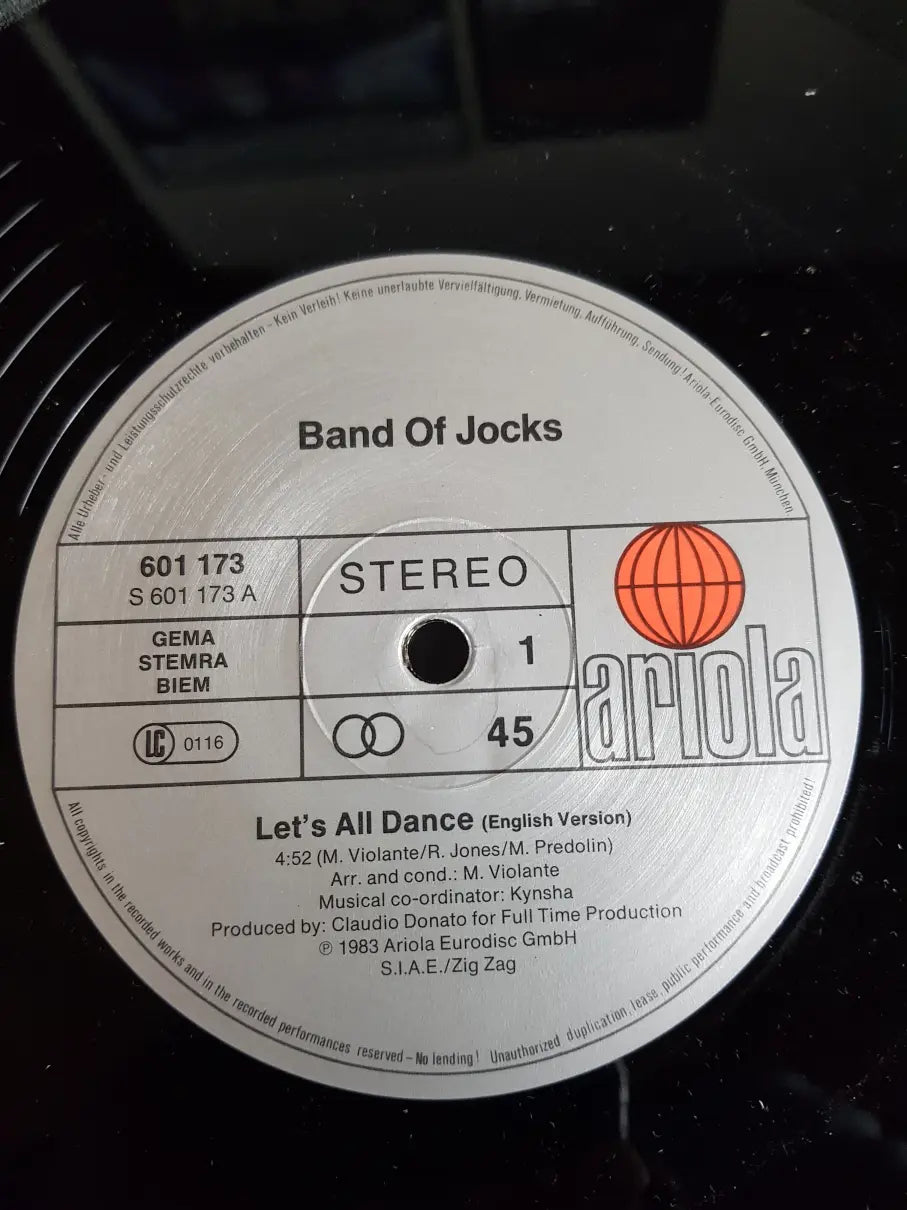 Band Of Jocks – Let's All Dance