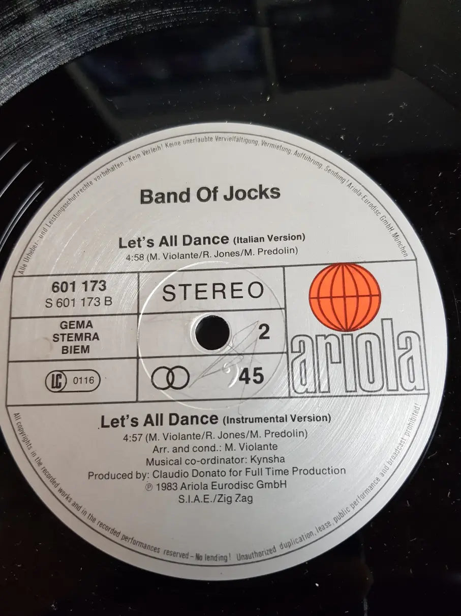 Band Of Jocks – Let's All Dance