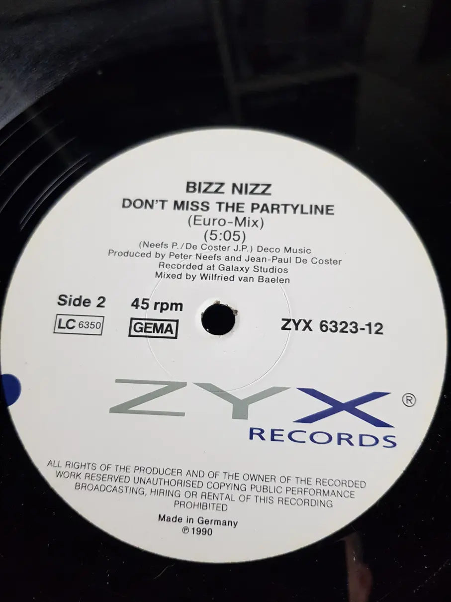 Bizz Nizz – Don't Miss The Partyline