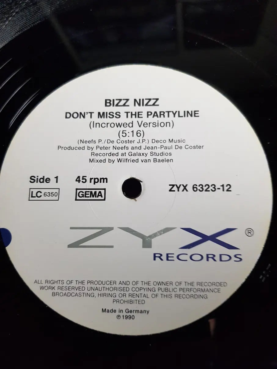 Bizz Nizz – Don't Miss The Partyline