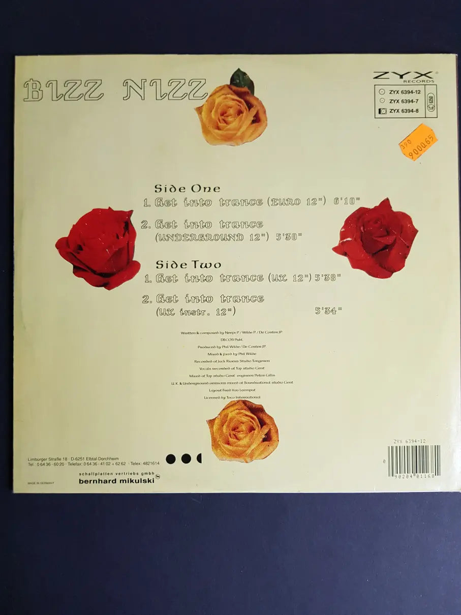 Bizz Nizz – Get Into Trance