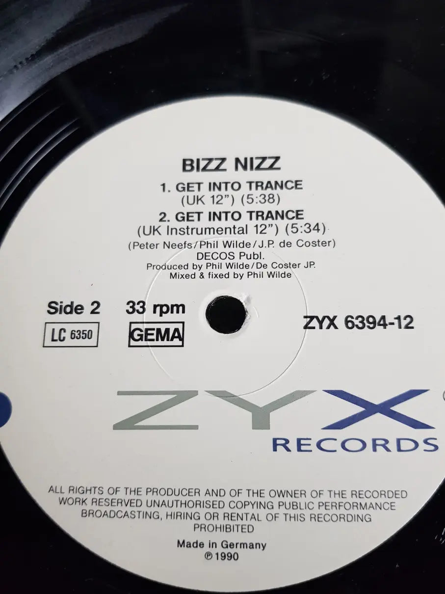 Bizz Nizz – Get Into Trance