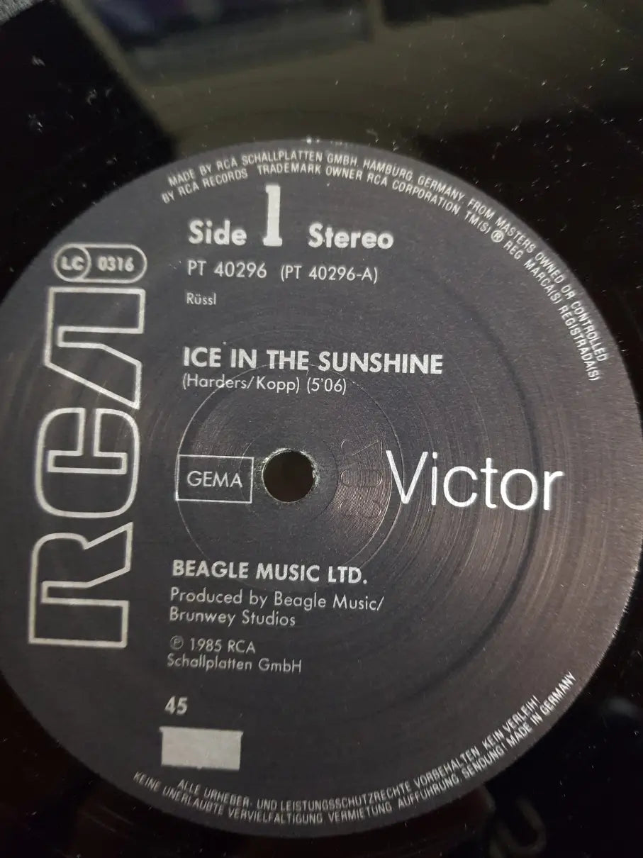 Beagle Music Ltd. – Ice In The Sunshine