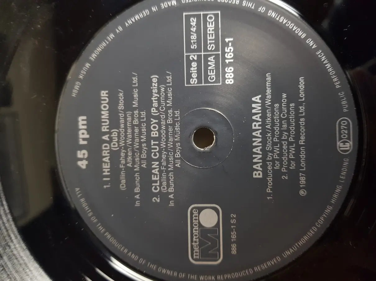 Bananarama – I Heard A Rumour