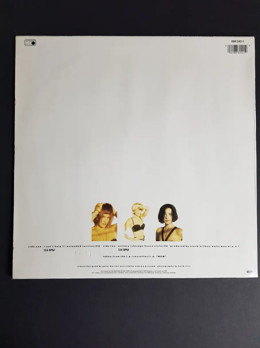 Bananarama – I Can't Help It